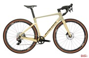 Rower Gravel Kross Esker RS 3.0 Brązowy/Zielony Połysk Kross