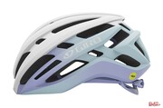 Kask Rowerowy Szosowy Giro Agilis Integrated Mips Matte White Light Lilac Fade (New 2024) Giro