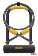 Zapięcie Rowerowe Onguard Tappgo Dt 8311 U-Lock - 14mm 115mm 230mm + Linka 10mm 120cm - 5 X Klucze Z Kodem Onguard