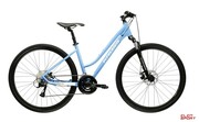Rower Crossowy Kross Evado 3.0 Damski Niebieski/Biały Połysk Kross