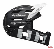 Kask Rowerowy Full Face Bell Super Air R Mips Spherical Matte Black White Fasthouse Bell