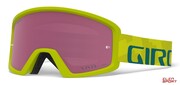 Gogle Rowerowe Giro Tazz Mtb Citron Fanatic (Szyba Kolorowa Vivid-Carl Zeiss Trail + Szyba Przeźroczysta 99% S0) Giro