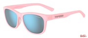 Okulary Rowerowe Tifosi Swank Satin Crystal Blush (1 Szkło Smoke Bright Blue 11,2% Transmisja Światła) Tifosi