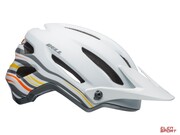 Kask Rowerowy MTB Bell 4Forty Rush Matte Gloss White Orange Bell