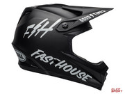 Kask Rowerowy Full Face Bell Full-9 Fusion Mips Fasthouse Matte Black White Bell