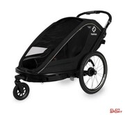 Przyczepka Rowerowa dla Dzieci Hamax Breeze Twin czarna Hamax