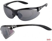 Okulary Rowerowe Accent Onyx Czarne Połysk Accent