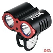 Lampa rowerowa przednia Prox Dual II Power 2xCree czarna O-Stand