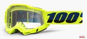 Gogle Rowerowe 100% Accuri 2 Yellow (Szyba Przezroczysta Anti-Fog, LT 88%-92%) 100%