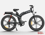 Rower Elektryczny Składany Engwe X26 Czarny dwie baterie Engwe