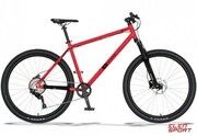 Rower Dziecięcy KUbikes 27,5L MTB Disc Red Czerwony KUbikes