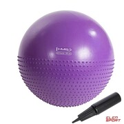 Piłka Gimnastyczna Masujaca Hms Yb03 55cm Purple Hms