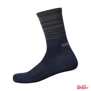 Skarpety Shimano wełniane Wool wysokie oryginal Navy Shimano