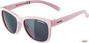Okulary Rowerowe Alpina Junior Luzy Kolor Rose Gloss Szkło Black Cat.3 Alpina