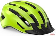 Kask Rowerowy Met Downtown Fluo Yellow Glossy Met