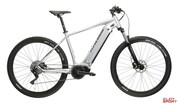 Rower Elektryczny MTB Kross Hexagon Boost 3.0 576 Srebrny/Czarny Połysk Kross