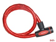 Zapięcie Rowerowe Masterlock Quantum 8228 18mm 100cm Kluczyk Czerwone Masterlock