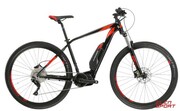 Rower Elektryczny MTB Kross Level Boost 1.0 504 Czarny Czerwony Kross