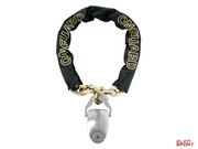 Zapięcie Rowerowe Onguard Mastiff Alarm 120Db 8304 Łańcuch 110cm*10mm - Kłódka Onguard