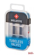 Zestaw Wentyli Weldtite Tubeless Valve Kit (2 X 55mm Presta) Weldtite