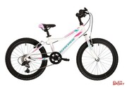 Rower Dziecięcy Kross Lea Mini 1.0 Biały/Niebieski/Różowy Połysk Kross