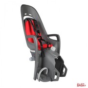 Fotelik Rowerowy Dziecięcy Tylny na Ramę Hamax Zenith Relax Szary/Czerwony Hamax