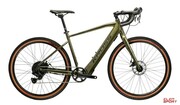 Rower Elektryczny Gravel Kross Esker HYBRID 2.0 Khaki Czarny Kross