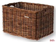 Kosz Na Przedni Bagażnik Basil Dorset L, Ratan Naturalny Brązowy Basil