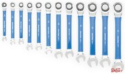 Klucze Park Tool MWR-SET płasko-oczkowe z grzechotką 6-17mm, zestaw 12 kluczy Park Tool