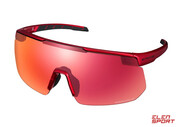 Okulary Rowerowe Shimano S-PHYRE CE-SPHR2 Ridescape Road Metaliczne Czerwone Shimano