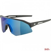 Okulary Rowerowe Alpina Sonic Hr Q-Lite Kolor Black Matt Szkło Blue Mirror Cat.3 Alpina