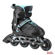 Łyżworolki Nils Extreme Na11002 Czarno/niebieskie Nils Extreme