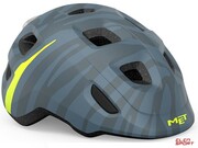 Kask Rowerowy Met Hooray MIPS Blue Zebra Matt Met