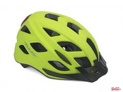 Kask Rowerowy Author PULSE LED X8 żółty fluo (z lampką tylną) Author
