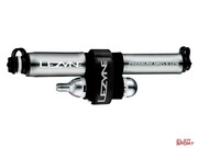 Pompka Ręczna Lezyne Pressure Drive Cfh Hp 120Psi Metalowy Przewód Co2 + 1X Nabój Gazowy 16G Grafitowa Lezyne