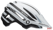 Kask Rowerowy Bell Sixer Integrated Mips Fasthouse Stripes Matte White Black Bell