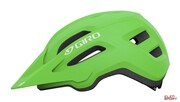 Kask Rowerowy Dziecięcy Juniorski Giro Fixture II Matte Bright Green Roz. Uniwersalny (50-57cm) Giro
