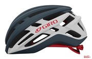 Kask Rowerowy Szosowy Giro Agilis Matte Portaro Gray White Red Giro