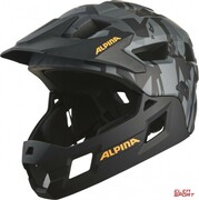 Kask Rowerowy Alpina Rupi Black-Camo Orange Matt 50-55 Alpina