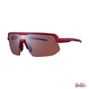 Okulary Rowerowe Shimano Twinspark Ridescape wysoki kontrast Czerwone Shimano