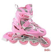 Łyżworolki Z Wym. Pł. Hokejową Nils Extreme Nh18366 A 2W1 Pink Nils Extreme