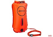 Bojka Asekuracyjna do Pływania z kieszenią Zone3 Swim Dry Bag Buoy XL Orange Pomarańczowa Zone3