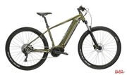 Rower Elektryczny MTB Kross Hexagon Boost 4.0 730 Khaki/Grafitowy Połysk Kross