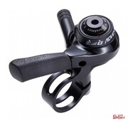 Manetka Microshift Advent, Prawa, 9.rzędowa, Nie Kompatybilna Z Shimano, Thumb Shifter, Friction/indeksowanie microSHIFT