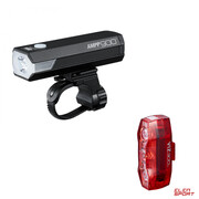 Zestaw lamp Cateye AMPP 900 HL-EL089RC / TL-LD810 VIZ300 CatEye