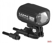 Lampka Przednia Lezyne Ebike Power Stvzo Pro E115 310 Lumenów 115 Luxów, Auto Day/night Sensor Pod Napęd Elektryczny, Kabel 130cm Czarna Lezyne