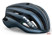 Kask Rowerowy Met Trenta MIPS Navy Silver Matt Met