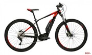 Rower Elektryczny MTB Kross Level Boost 1.0 418 Czarny Czerwony Kross