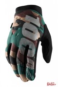 Rękawiczki Rowerowe 100% Brisker Glove Camo Black 100%
