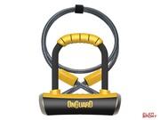 Zapięcie Rowerowe Onguard Pitbull Mini Dt 8008 U-Lock - 14mm 90mm 140mm - 5 X Klucze Z Kodem + Linka 10mm 120cm Onguard